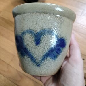 Beaumont Brothers Pottery Heart Pot 1994